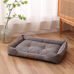 Luxury Bed For Dog Scratch Resistant Wear-resistant Waterproof Pad Pet Cat Nest Dog Cushion Soft High Rebound Sofa Dogs Supplies