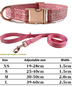 Pink collar rope