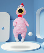 Pink Miserable Chicken 30cm