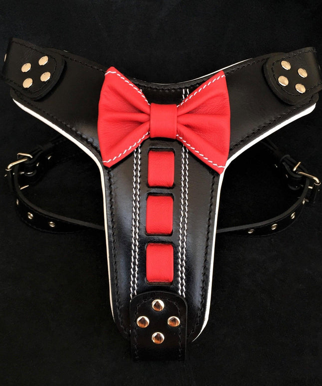 Bestia ''Bowtie'' leather harness