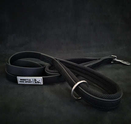 BESTIA DOG SPORT dual handle leash black-1