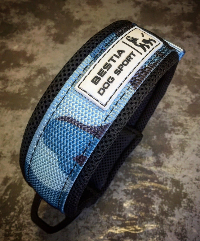 BESTIA DOG SPORT FAST RELEASE COLLAR BLUE-1