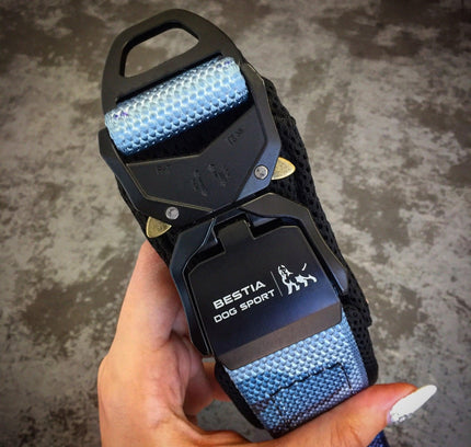 BESTIA DOG SPORT FAST RELEASE COLLAR BLUE-3