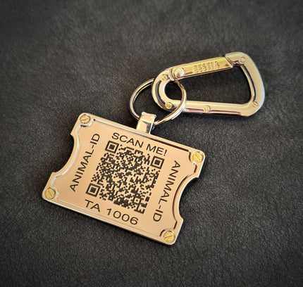 Bestia QR Dog ID Tag-1