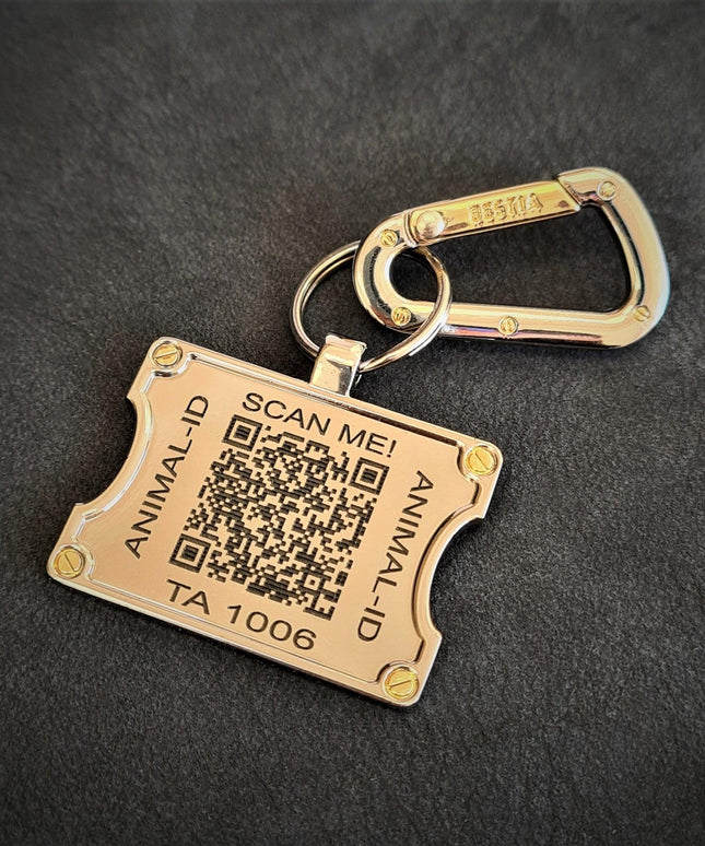 Bestia QR Dog ID Tag-1