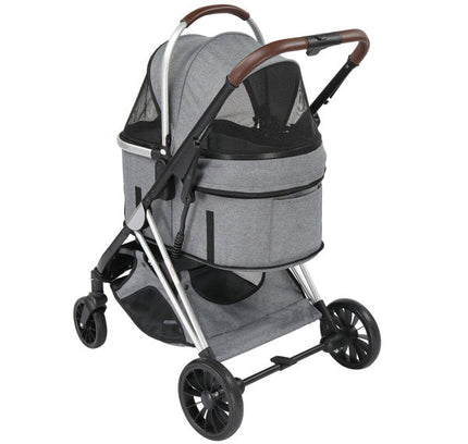 3 in 1 Pet Stroller. Designed for convenience, safety, and style, it's the perfect gift for your beloved furry companions-1
