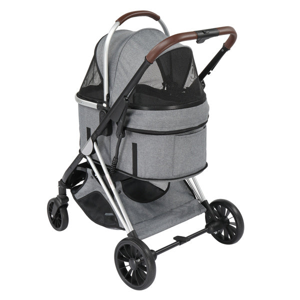 3 in 1 Pet Stroller. Designed for convenience, safety, and style, it's the perfect gift for your beloved furry companions-1