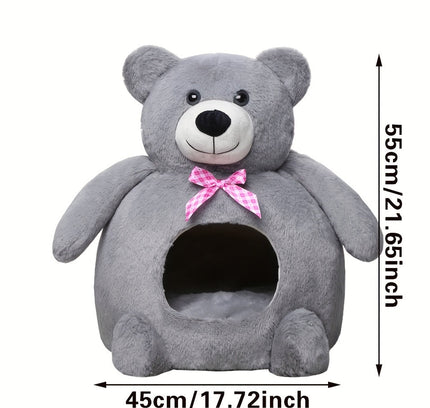 Warm Portable Pet Bed for Cats and Dogs-3