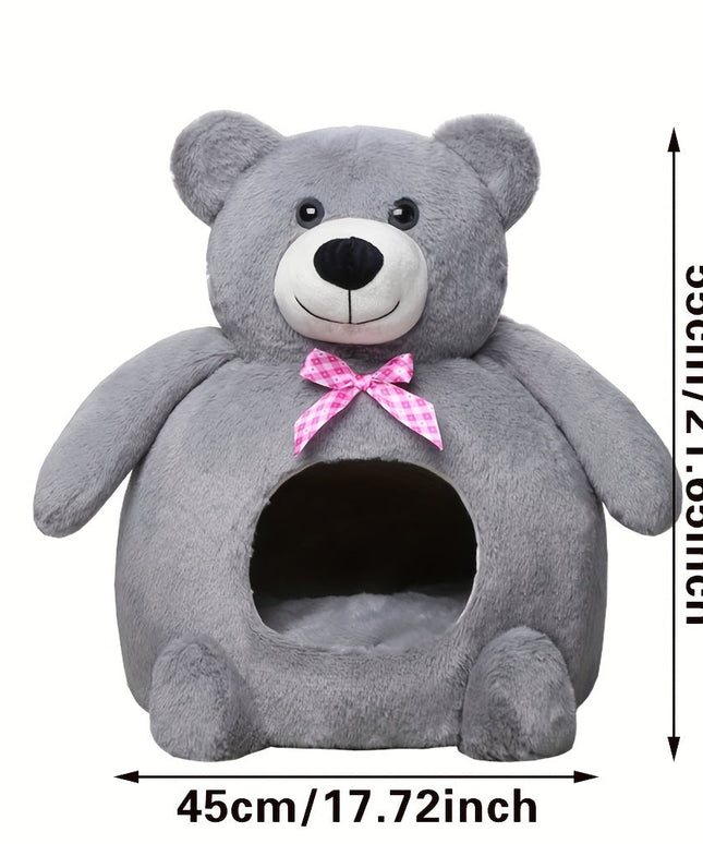 Warm Portable Pet Bed for Cats and Dogs-3