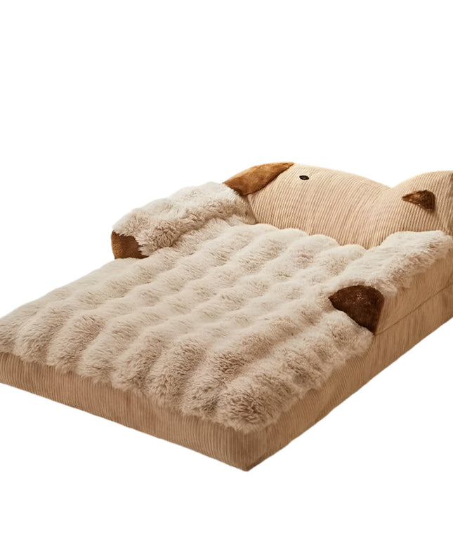 Soft Indoor Pet Couch for Dogs and Cats-0