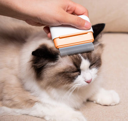 The "Gentle Massager" Deshedding Brush (All Coats & Small Pets)