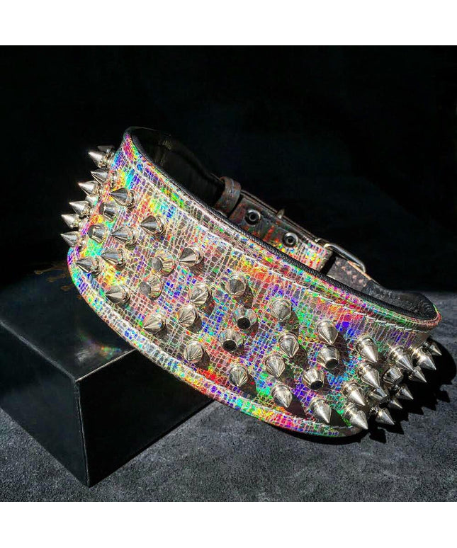 'Chameleon'' LIMITED big dog collar-0