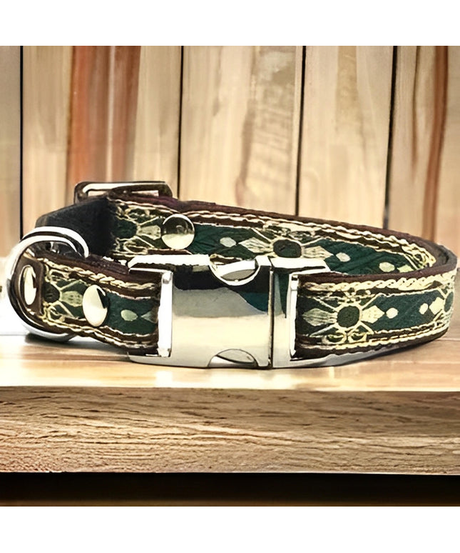 Chic Pup Personalised Cotton Collar-0