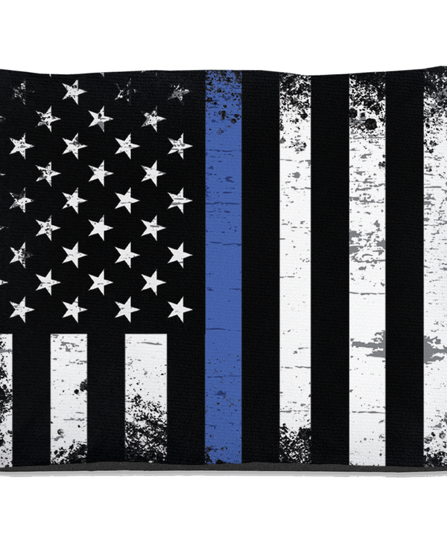 Thin Blue Line Dog Bed-4