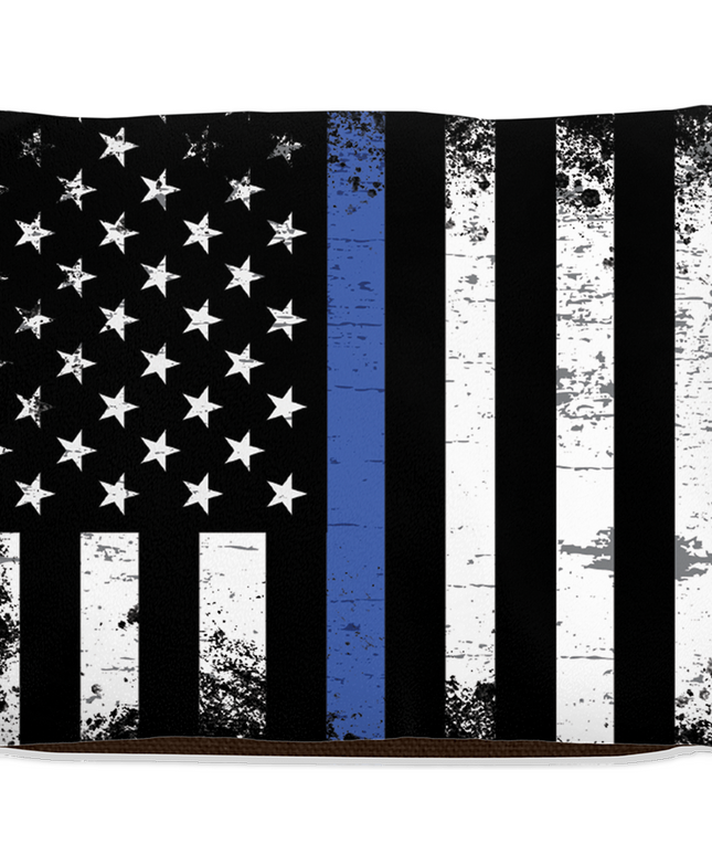 Thin Blue Line Dog Bed-5