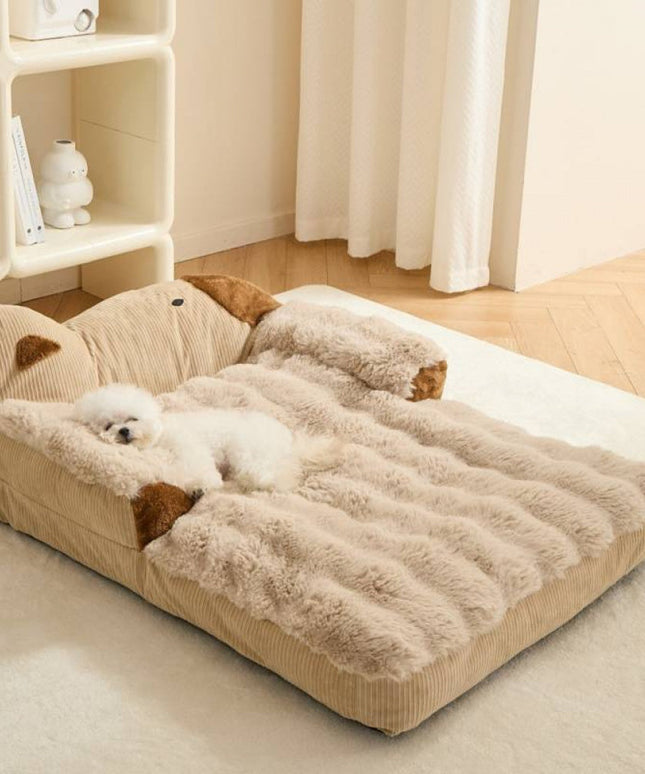 Soft Indoor Pet Couch for Dogs and Cats-1