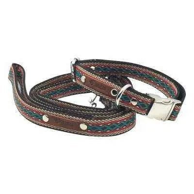 Designer Paws: Stylish Handcrafted Cotton Collar for Medium Dogs-3