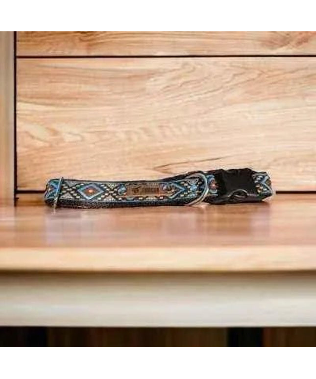 Designer's Whimsical Charm Handmade Dog Collar for Medium dogs-0