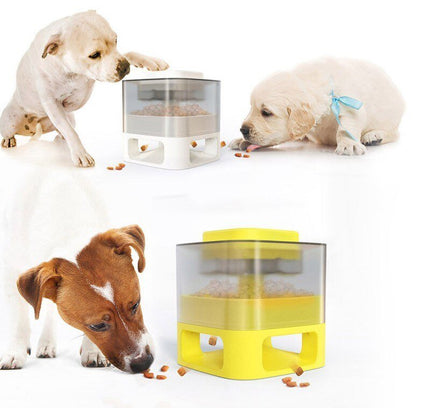 Dog Cat Feeding Bowls Dog Water Dispenser Eat Slow Dog Bowl Slow Feeder Puzzle Catapult Toys Pet Supplies-2