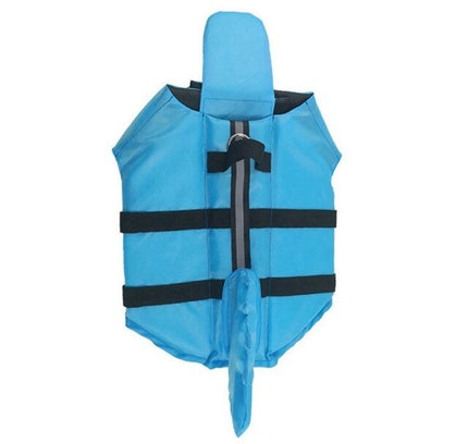 Dog Life Vest Summer Shark Pet Life Jacket Dog Clothes Dogs Swimwear Pets Swimming Suit New-5
