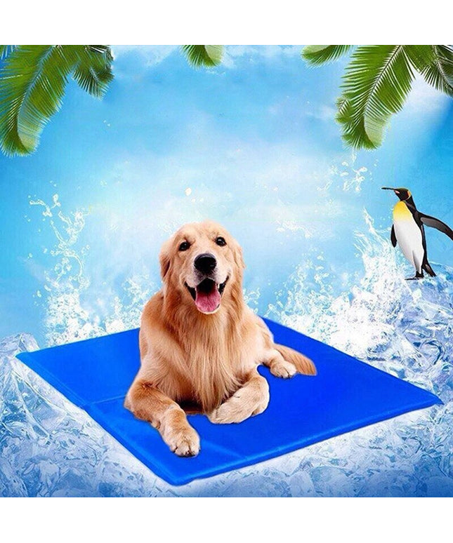 Dog Mat Cooling Summer Pad Mat For Dogs Cat Blanket Breathable Pet Dog Bed Washable For Small Medium Large Dogs Car-0