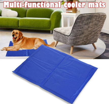 Dog Mat Cooling Summer Pad Mat For Dogs Cat Blanket Breathable Pet Dog Bed Washable For Small Medium Large Dogs Car-3