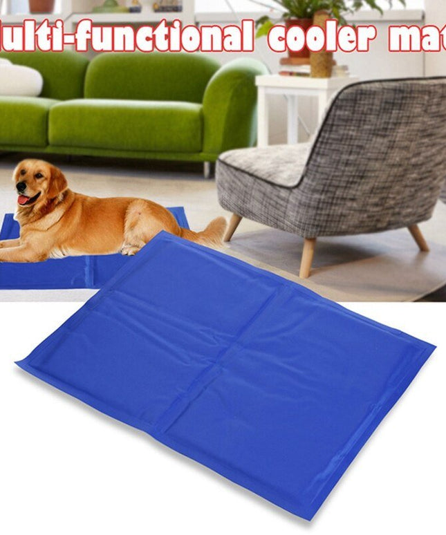 Dog Mat Cooling Summer Pad Mat For Dogs Cat Blanket Breathable Pet Dog Bed Washable For Small Medium Large Dogs Car-3