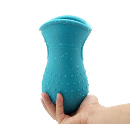Dog Paw Cleaner Cup Soft Silicone Combs Portable Outdoor Pet Foot Washer Cup Paw Clean Brush Quickly Wash Foot Cleaning Bucket-1