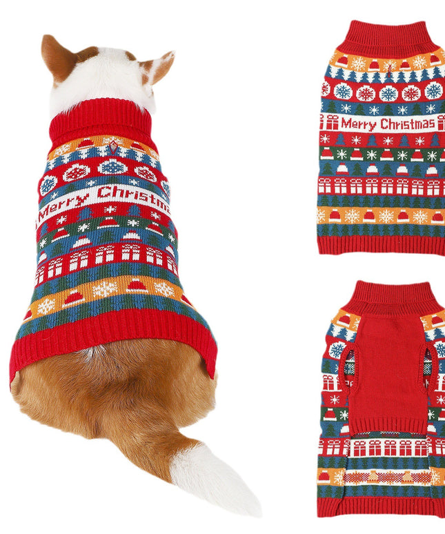 The "Holiday Turtleneck" Christmas Sweater (Winter Warmth)