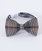 Grau karierte Schleife