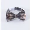Gray Plaid Bow / S17 To 32cm
