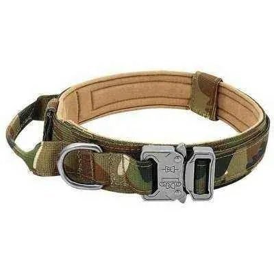 Elite Guardian Military Dog Collar & Bungee Leash Set-2