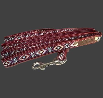 Engraved Charm Cotton Dog Collar by No.29s-2