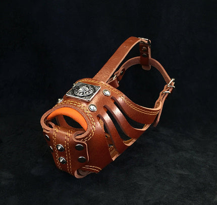 'Eros'' Basket Muzzle BROWN-0