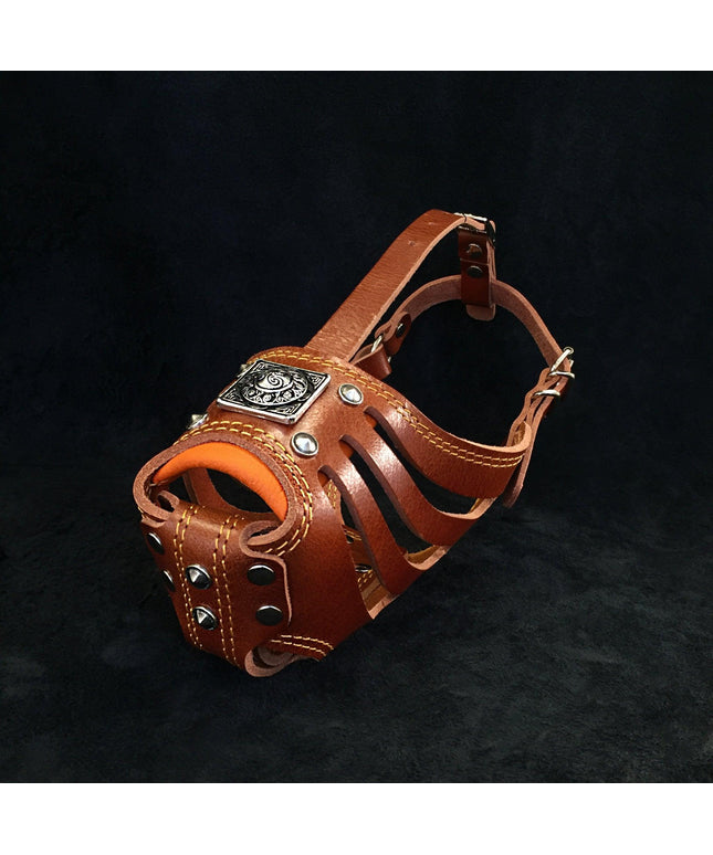 'Eros'' Basket Muzzle BROWN-0