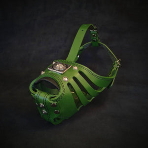 'Eros'' Basket Muzzle GREEN