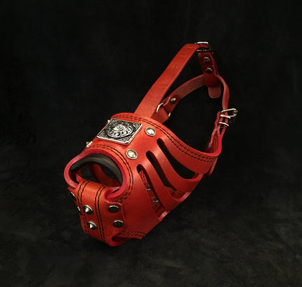 'Eros'' Basket Muzzle RED-0