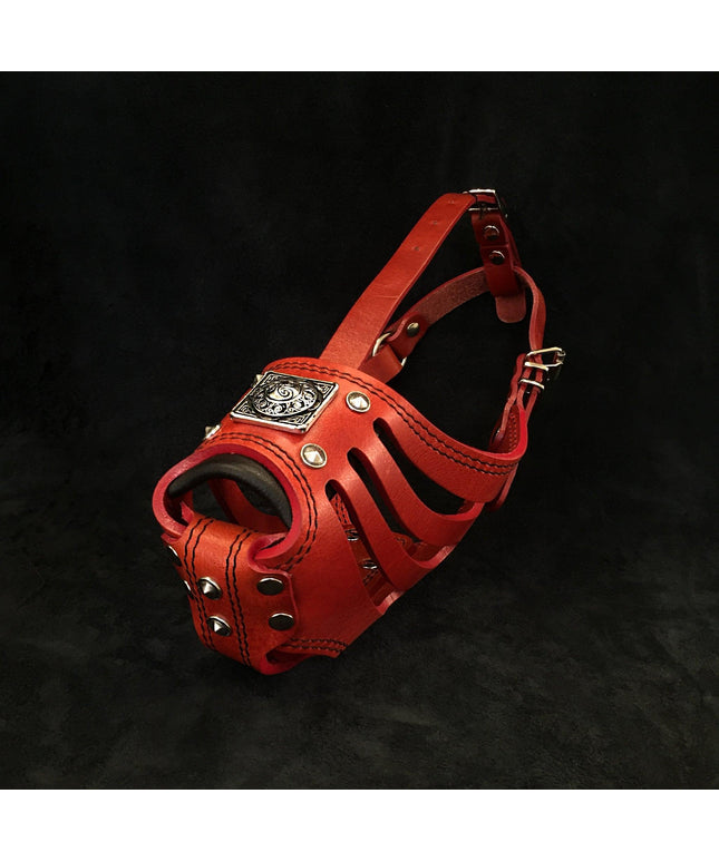 'Eros'' Basket Muzzle RED-0