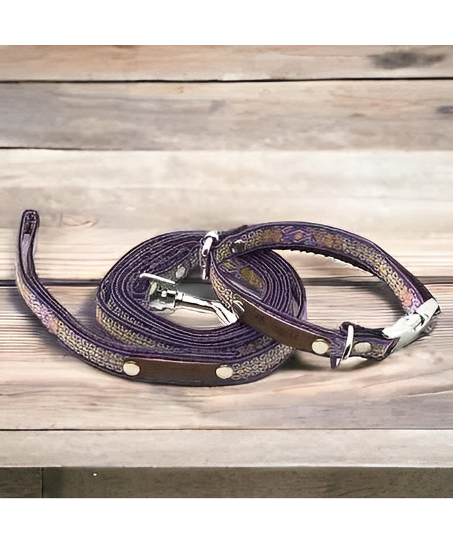 Finnigan's Charming Designer Dog Collar Set-0