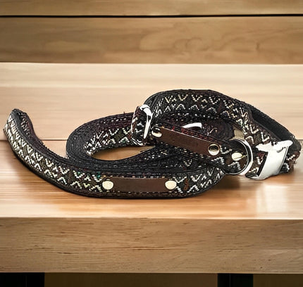 Finnigan's Deluxe Dog Collar & Personalised Tag Set-0