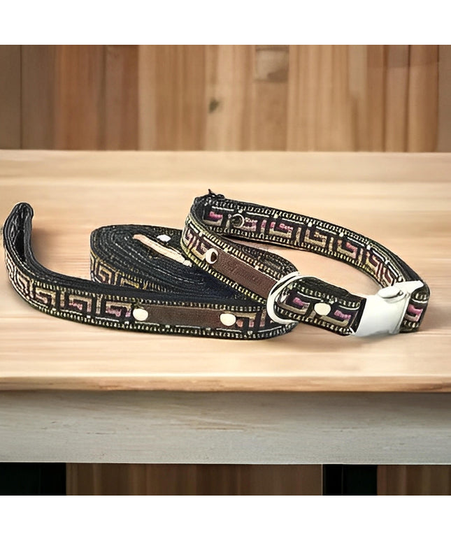 Finnigan's Exquisite Elegance Designer Dog Collar Set-0