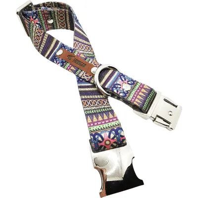 Finnigan's Majestic Pooch Parade Set: Handmade Chic Collar Collection-3