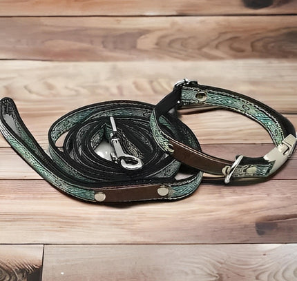 Finnigan's Pampered Pup Collar Set with Custom Engraving-0