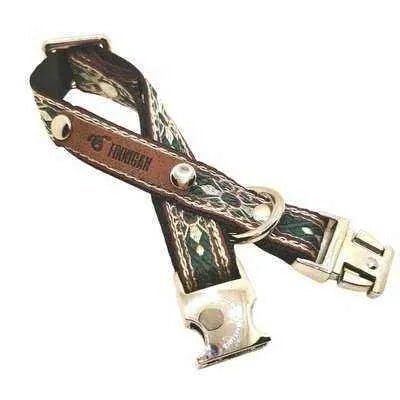 Finnigan's Whimsical Designer Dog Collar Set with Lead-2