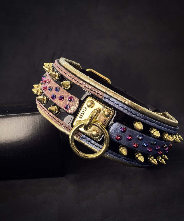 The Candy Dog Collar Black-1