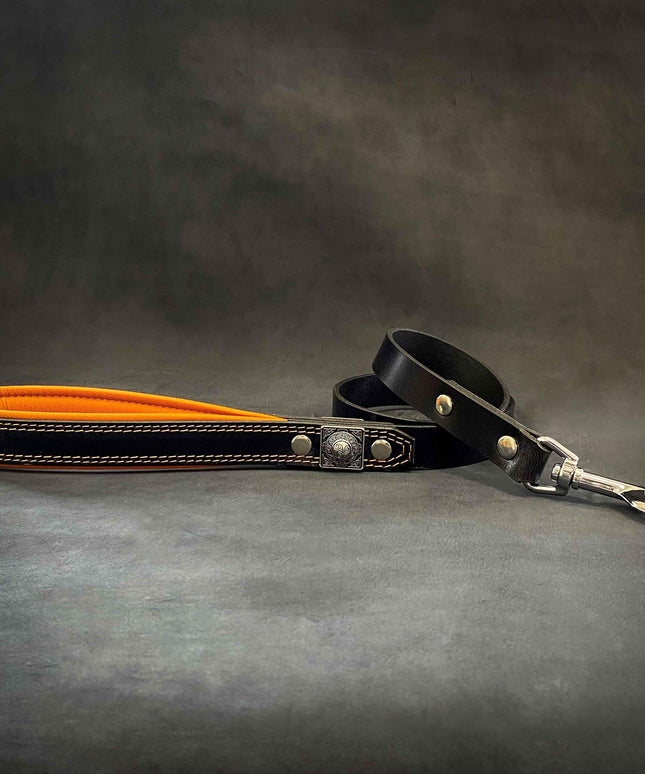 The "Eros" Leash 1 inch wide Black-2