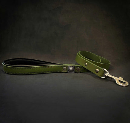 The "Eros" Green Leash 1 inch wide-0