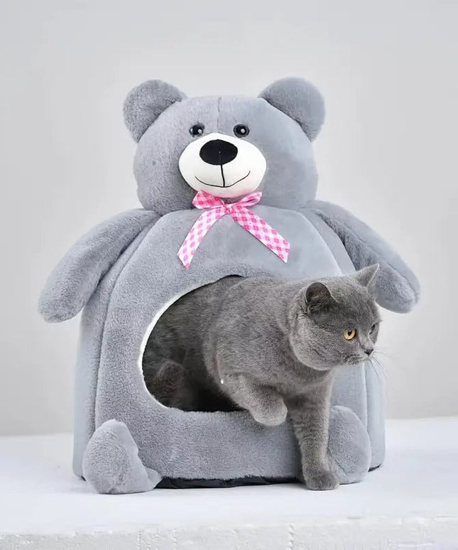 Warm Portable Pet Bed for Cats and Dogs-1