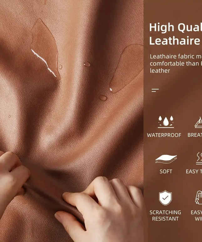 Leather Large Dog Sofa Lounge with Cushion-4