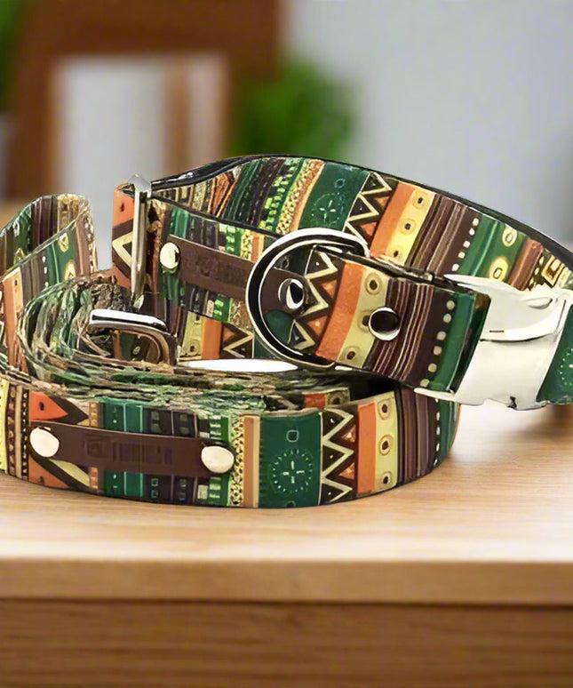 Majestic Cotton Couture Dog Collar for Large Breeds-2